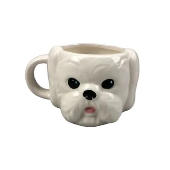 3d dog mug