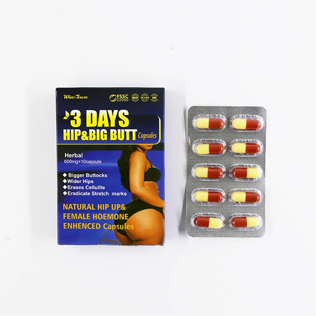 

Eradicate Stretch marks 3 Days HIP BIG BUTT Capsules safe and very effective