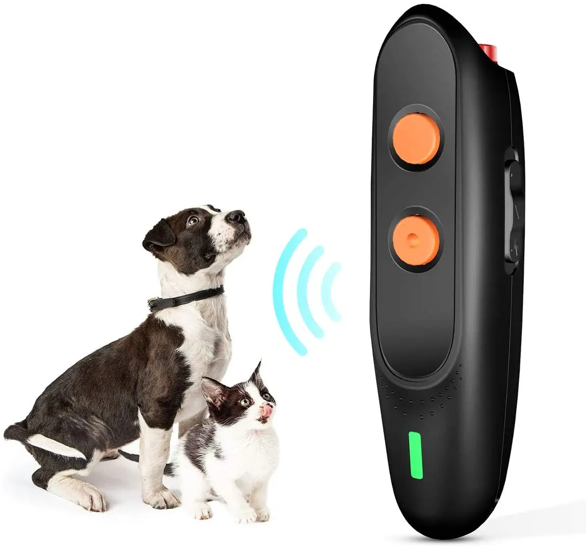 

3 model Changeable Ultrasonic Frequency Anti Barking Device Portable Handheld Dog Deterrent Rechargeable Dog Trainer