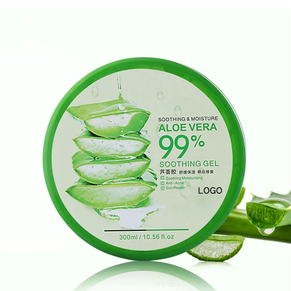 

Wholesale Skin Care Hair Cream Moisturizer Organic Aloe Vera Soothing Gel 100% Pure Aloe Vera Gel For Face