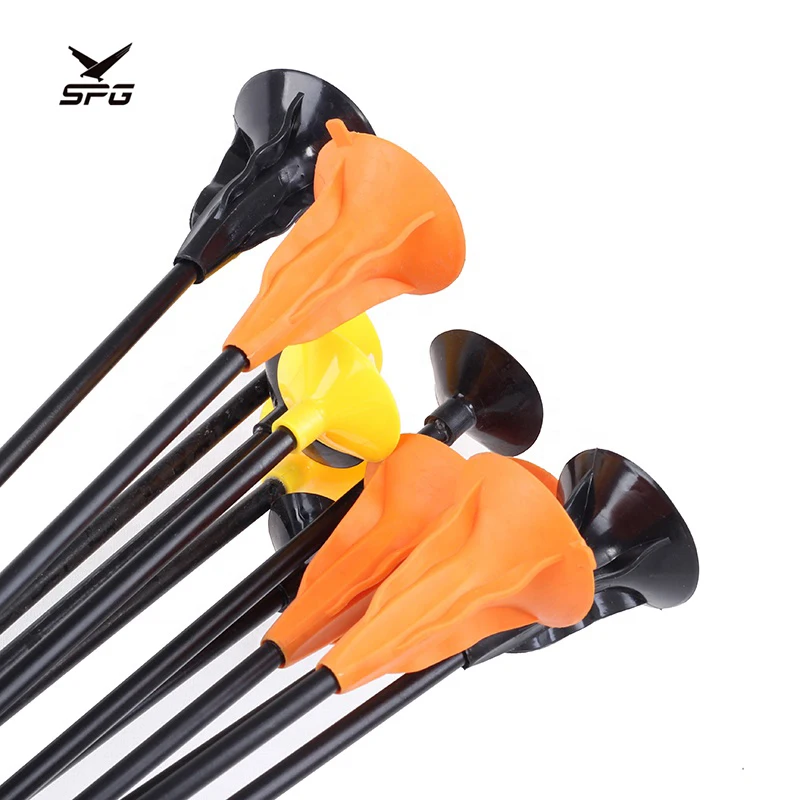 

SPG Outdoor Shooting 29 inch Fiberglass Suction Cup Arrows Archery Tag Toy Sucker Hunting Arrow for Kids