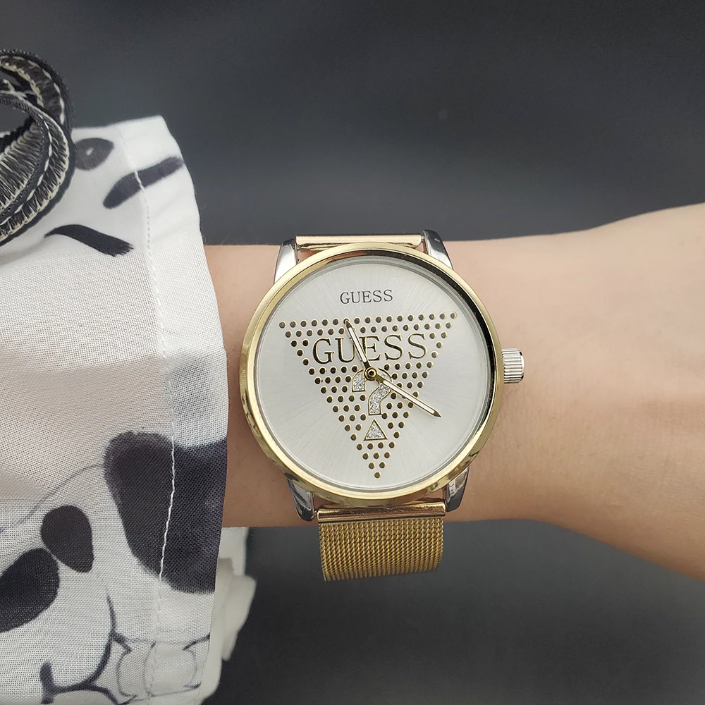

Temperament Ladies Watch Mesh Strap With Box Free Shipping, 3 colors