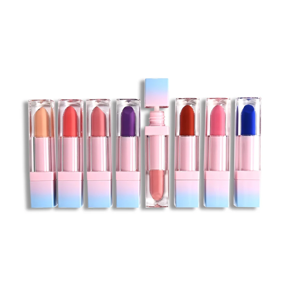 

mini 32 color non-stick cup lipstick red rose lipgloss waterproof herbal liquid lip oil gloss, 32color