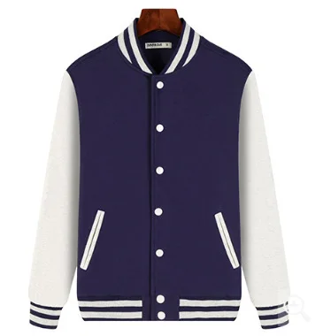 

Wholesale Men 100%Custom Cotton Varsity Jackets Design Blank Varsity Jackets For Adults, As picture
