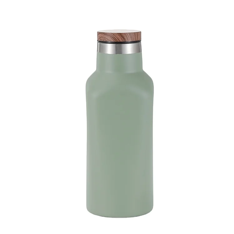 

Hot Sale Custom Mini Double Wall 304 stainless steel Vacuum Insulated Wine Bottle, Customized color