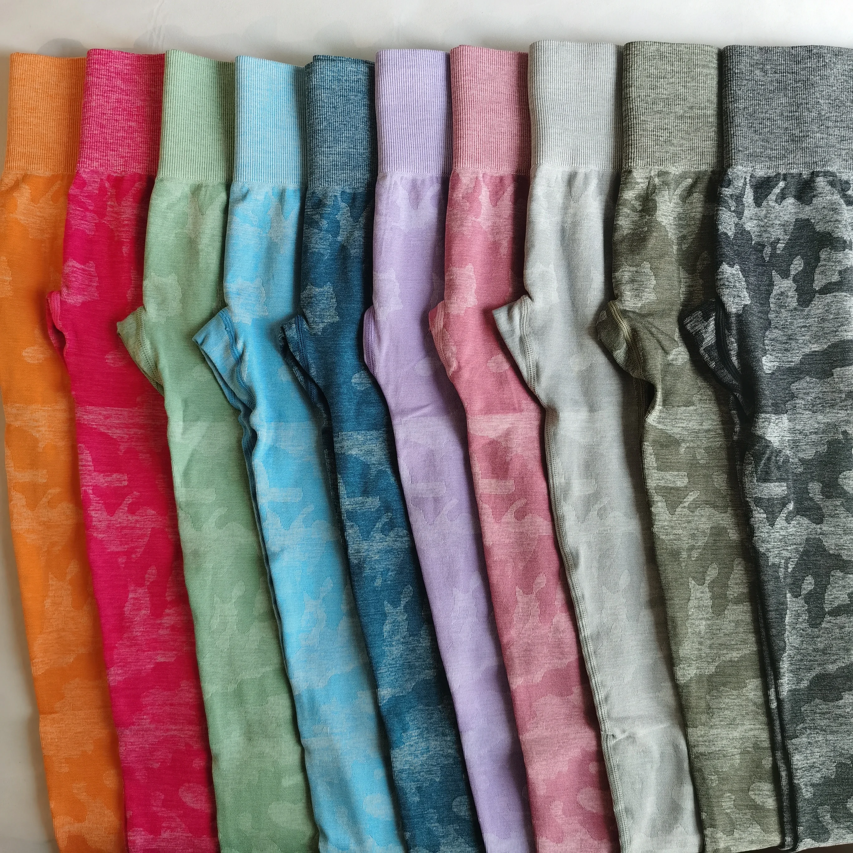 

10Color Women Stretch Compression Comfort Scrunch Seamless Yoga Leggings, New colors available