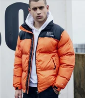 

The Winter Thick Cotton Coat Plus Size Puffer Jacket For Men Down Jacket Cotton Padded Custom Winter Cotton Coat Casual Wear