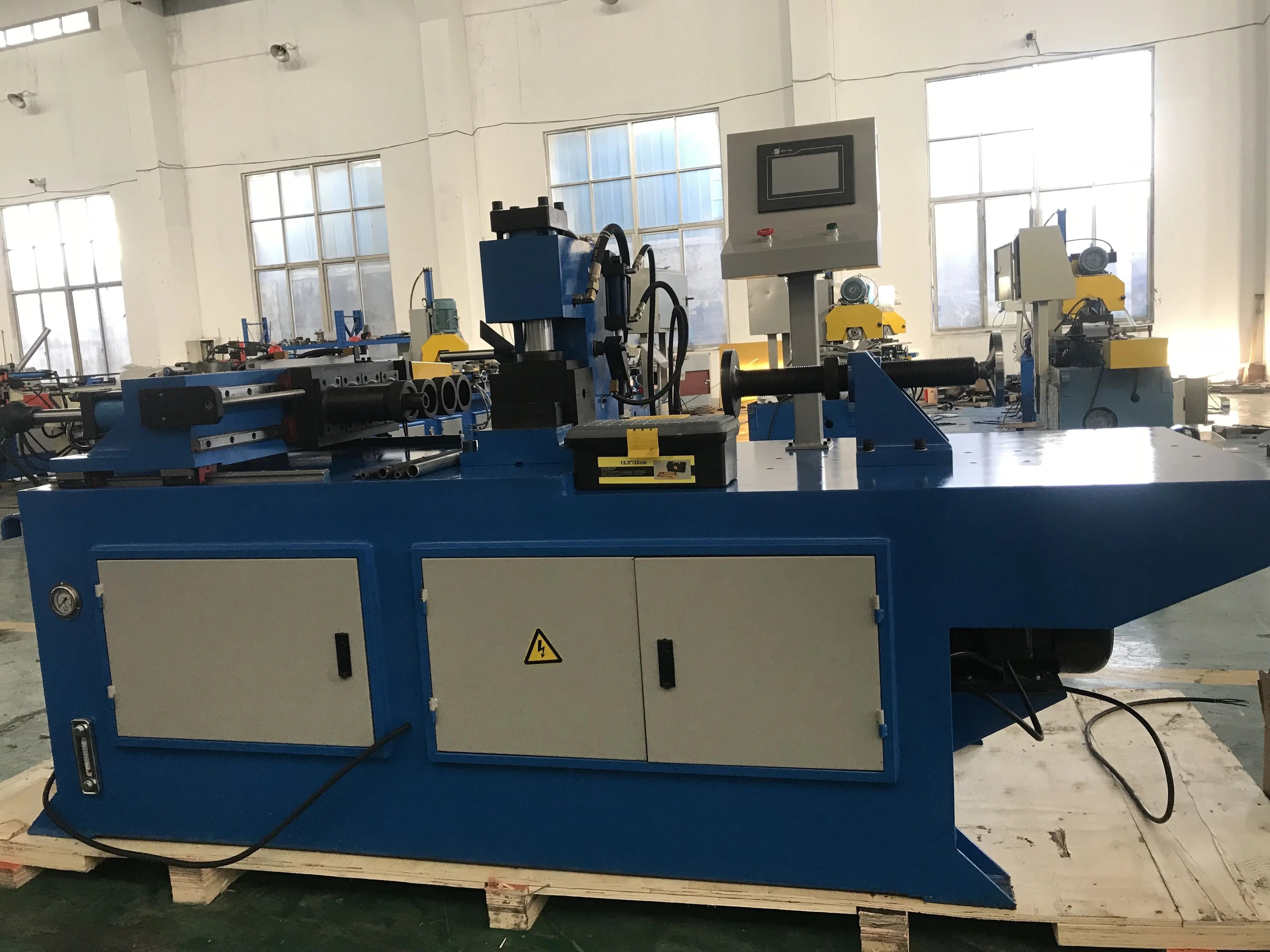 
TM60NC 2 stations pipe end forming machine dish end forming machine 