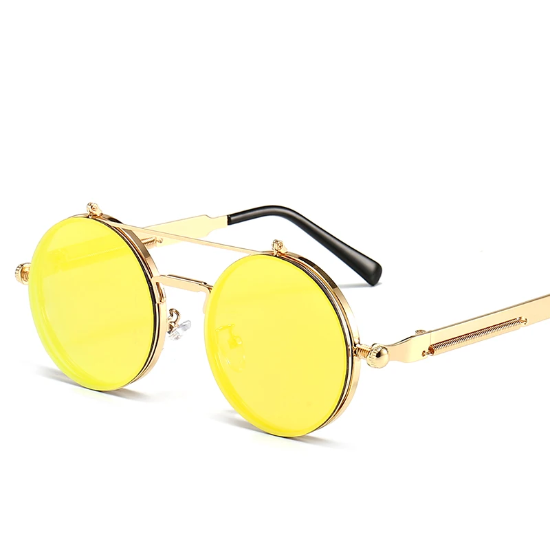 

Colored New Clear Highend Party Reflective Vintage Retro Made Italy Modern Trendy Sunglasses