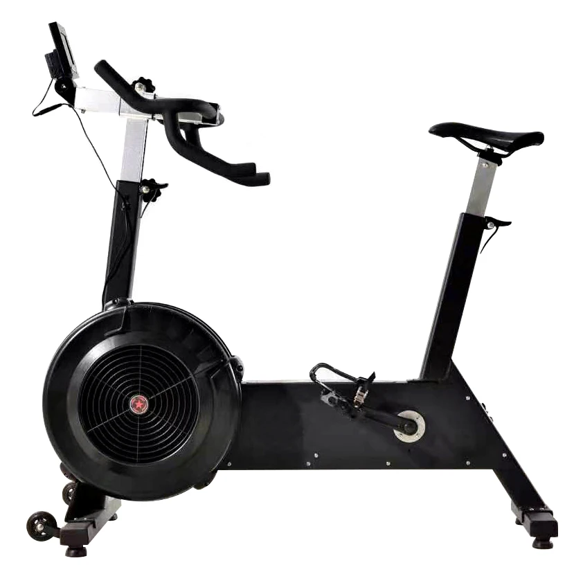 

Gym Aerobic Exercise Bike Adjustable Wind Resistance Magnetron Fan Bike