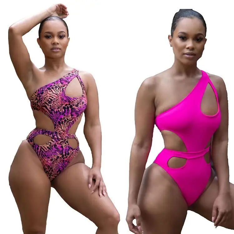 

AOMEI Hollow Out Sexy Ropa Women Swimwear 2021 Casual Women Bikini Lady Swimsuits