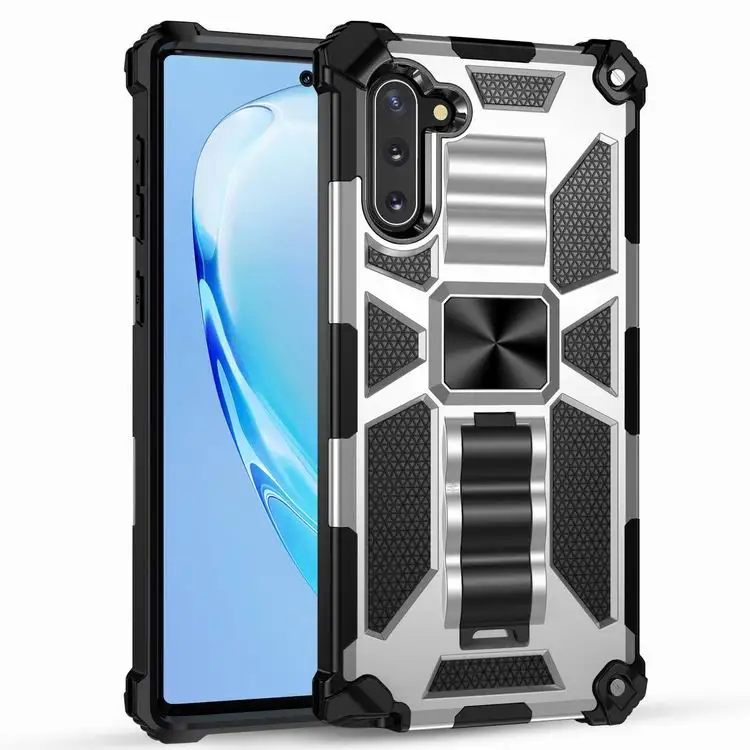 

Two in one military shockproof mobile phone case with magnetic car bracket mounting back cover is suitable for Samsung A52 A72, 9 colors