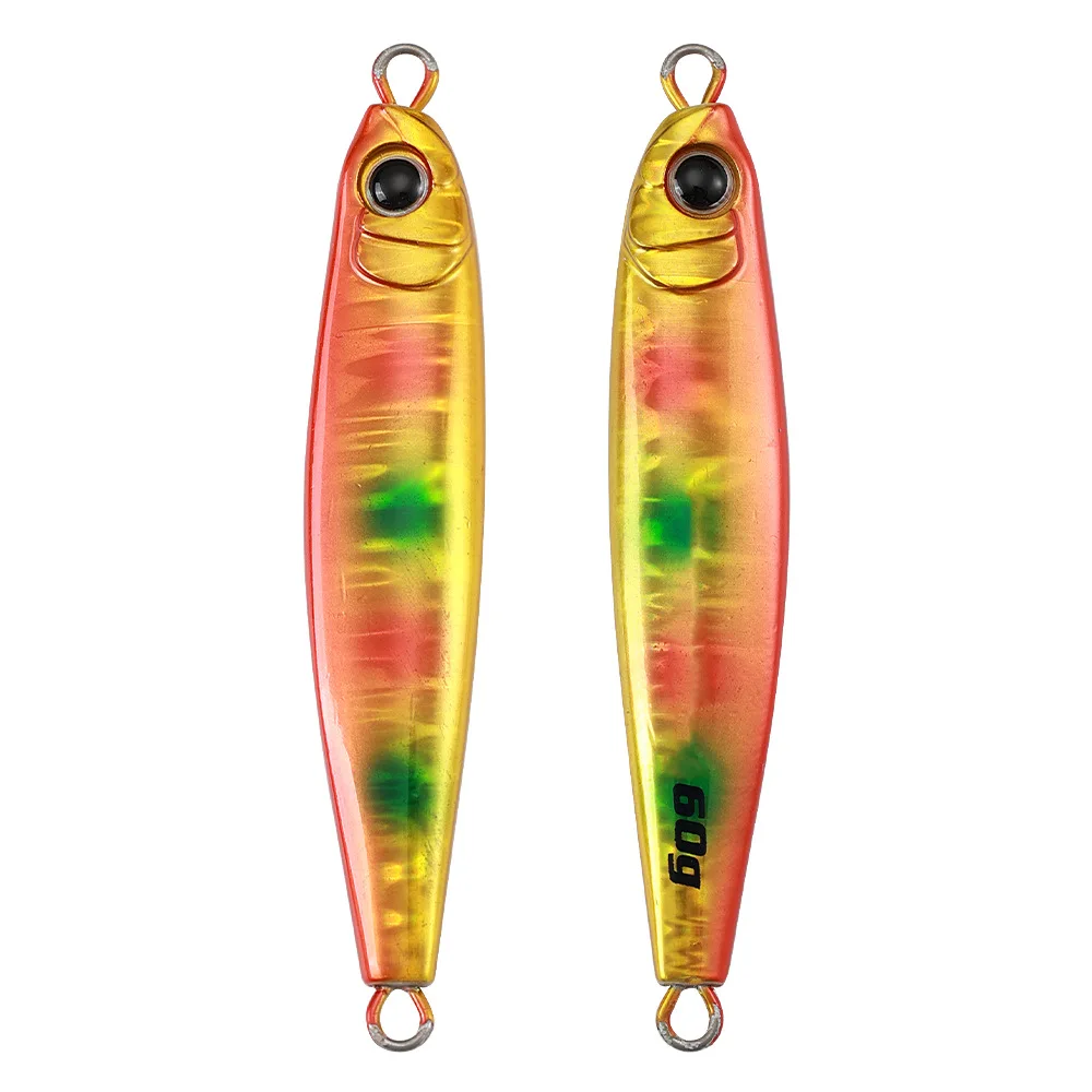 

Shore Jigging Fishing Lure Lead Metal Bait 45g 60g 80g Trolling Lure Se Uelos De Pesca Cast Bait Slow Pitch Jigs Fishing Lures