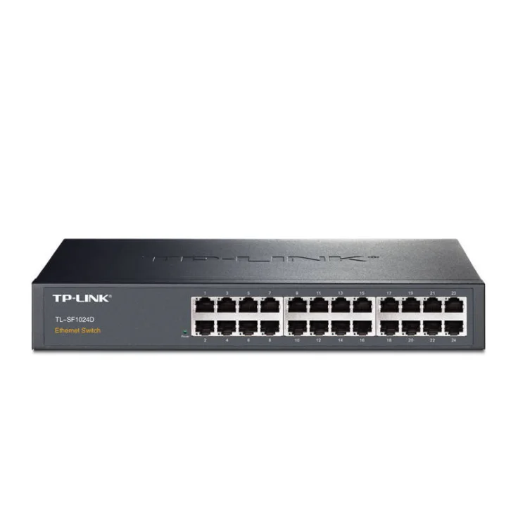 

TP-LINK 24-port 100M switch steel shell network monitoring distributor parallel TL-SF1024D