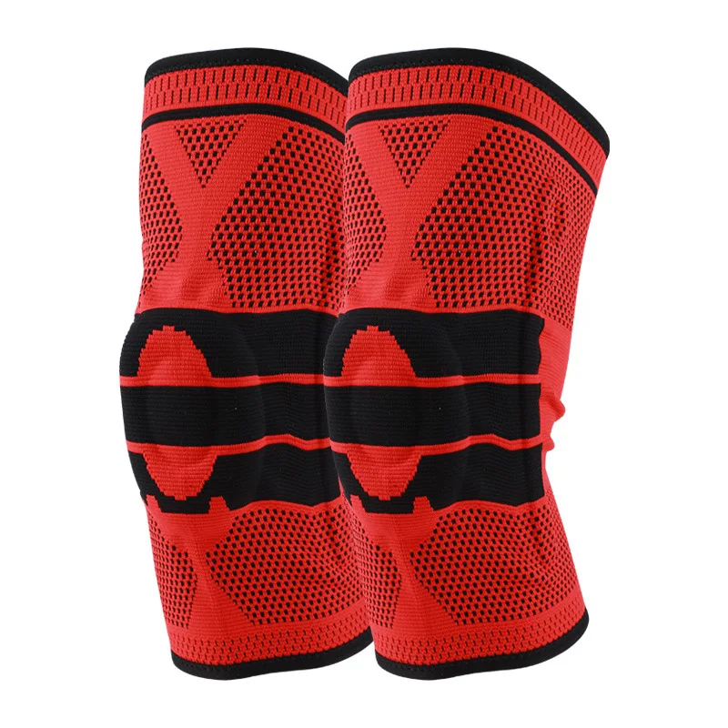 

Best Seller Nylon Sports Knee Support Compression Sleeve Knee Brace for Running, Meniscus Tear, ACL, Arthritis, Joint Pain, Black, red, grey, blue and black