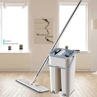 

Hands Free Microfiber Easy Use Self-washed Magic Flat Mop