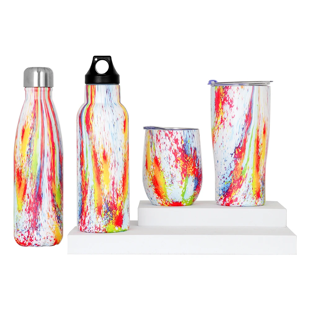 

Custom Logo Double Wall Stainless Steel Cola Shape Water Bottle, Customized