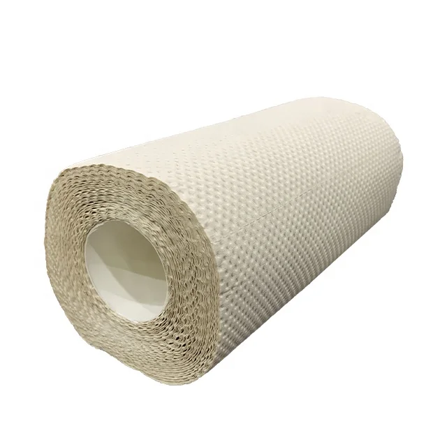 

Custom ODM Size Print Brand Logo Standard Roll Paper Towel 100% Wood Pulp Kitchen Paper Roll Kitchen, Natural white
