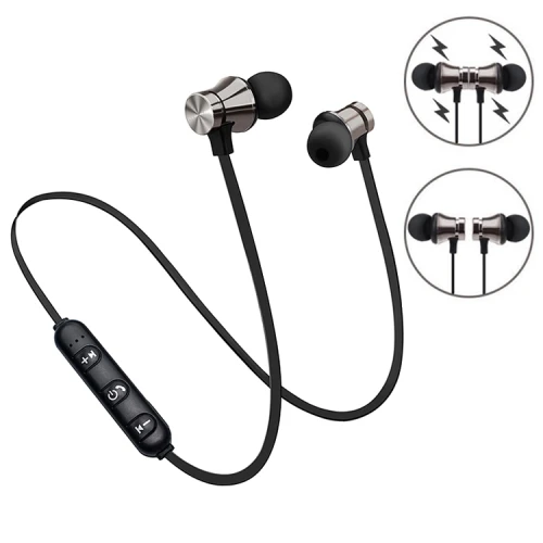 

Hot selling Fashion 4 Colors Blue tooth Earphone Magnetic In ear XT-11 Wireless Sports Headset Bass Music Earpieces