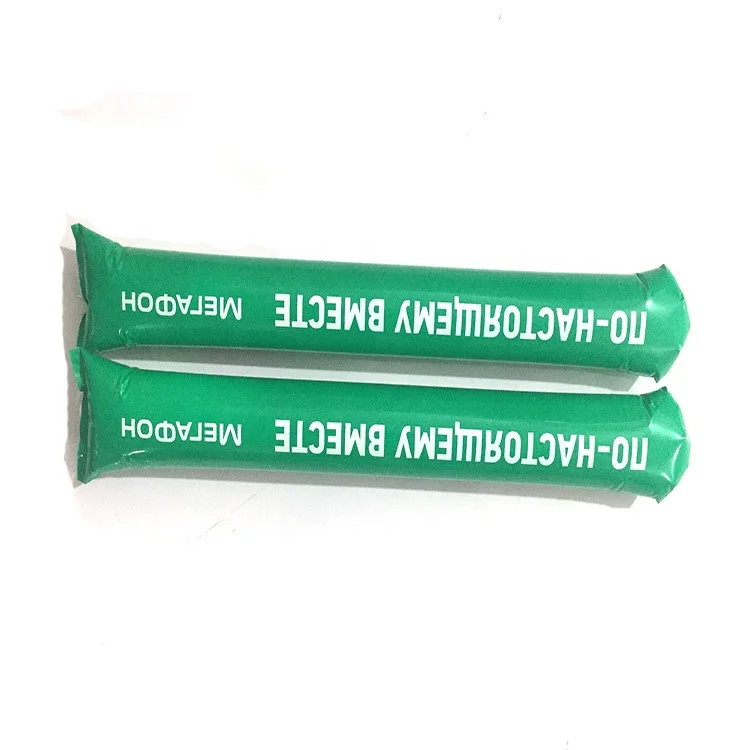
inflatable balloon stick clappers for football fan with EN71 