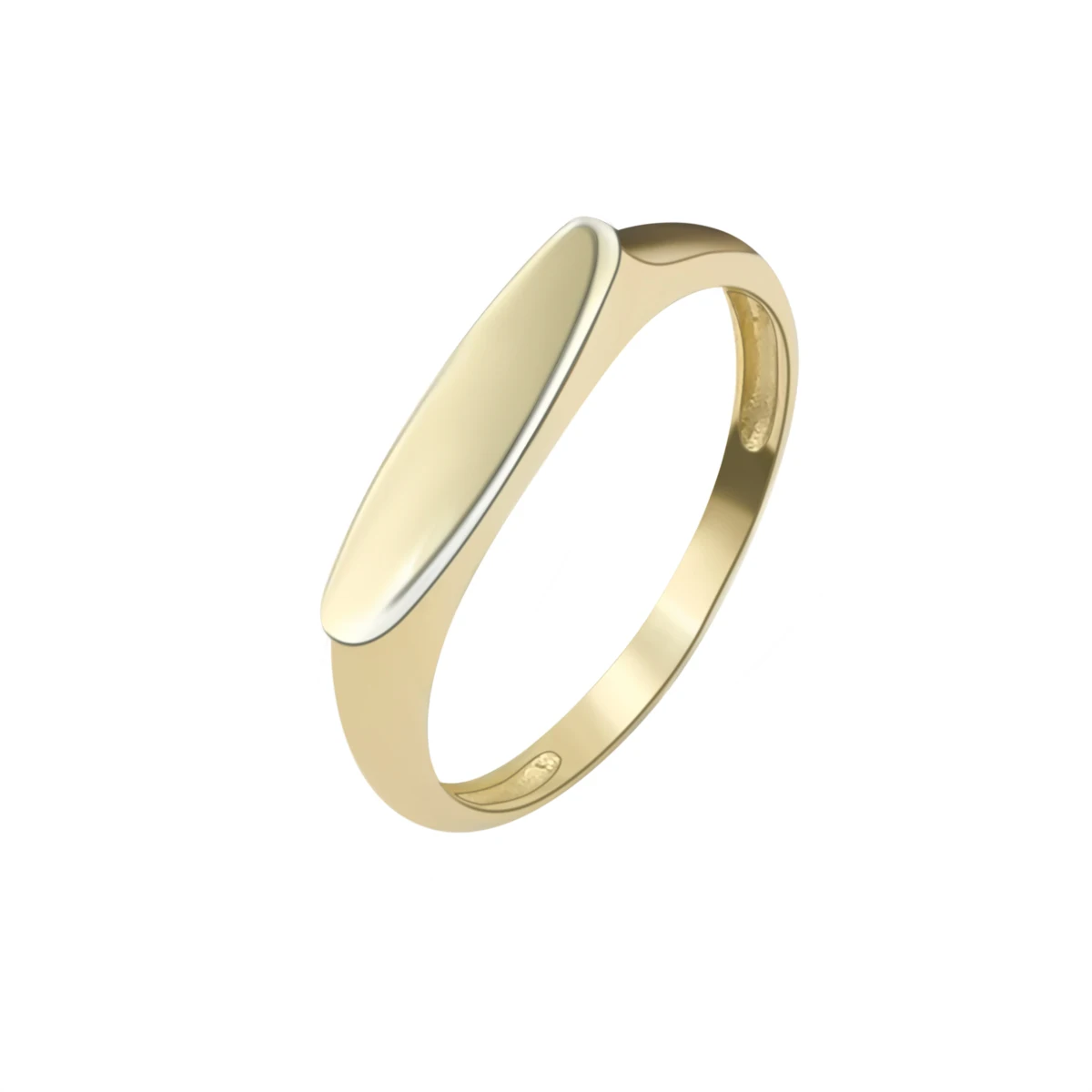 

Best Price Gold Signet Ring In 9k Solid Gold Jewelry Custom Blank Signet Rings, Yellow gold