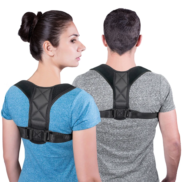 

Free Sample Wholesales Popular Adjustable Neoprene Back Brace Posture Corrector For Men and Women