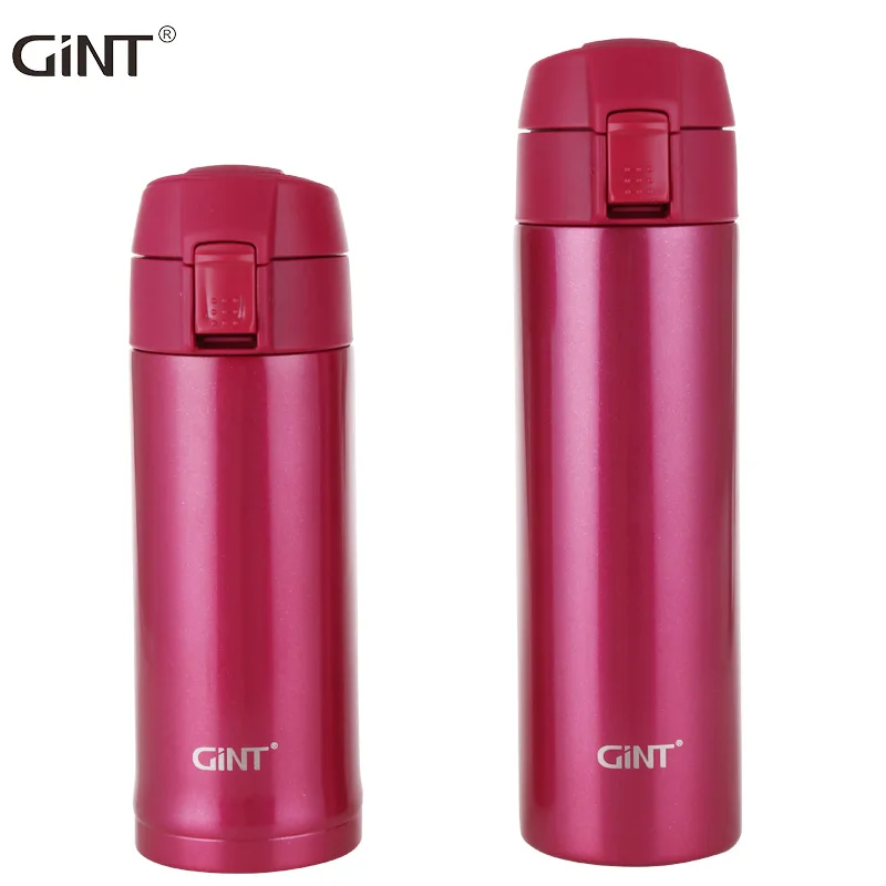 

GiNT 480ML Hot Selling Factory Direct Stainless Steel Vacuum Flask Nice Insulated Water Bottle for Sale, Customized colors acceptable