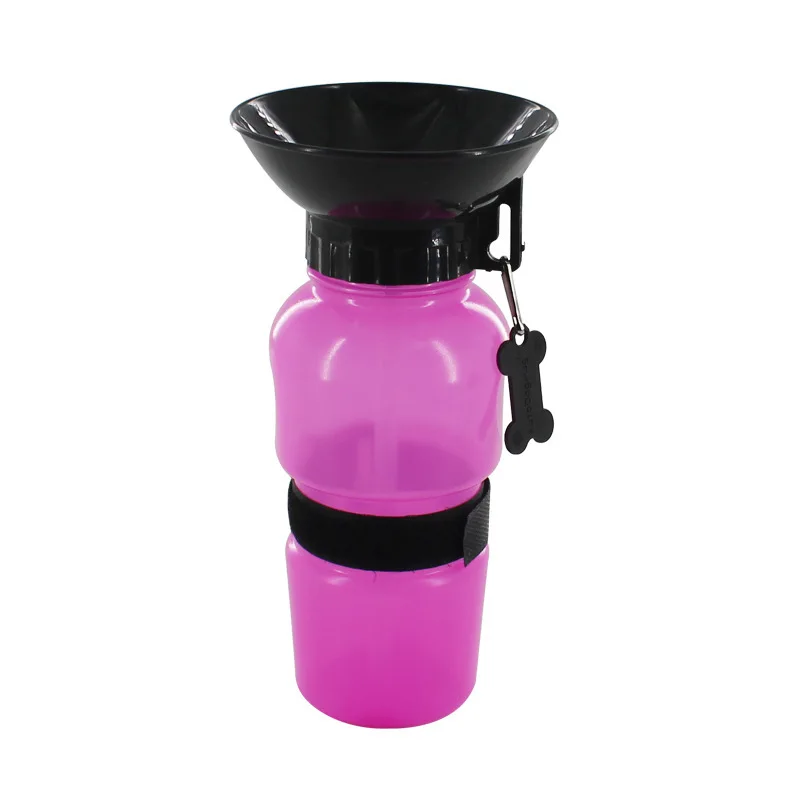 

Wholesale Amazon Top Seller Silicone Dog Water Bottle Travel Collapsible Portable Dog Water Bottle