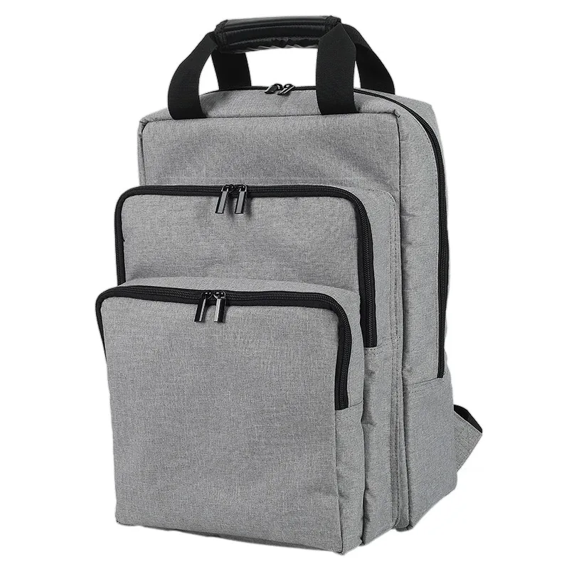 

New Style Outdoor Travel Large Capacity Carry Bag For PS5 Console Storage Waterproof Shockproof Backpack, Gray