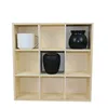 Wooden box order rectangle frame to restore ancient ways more desktop chalk is received