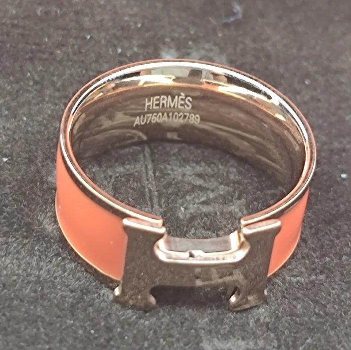 

SHUSHU Hot Sell Wholesale Jewelry Rings RE PLICA BLACK CERAMIC LOGO CUT GOLD RING