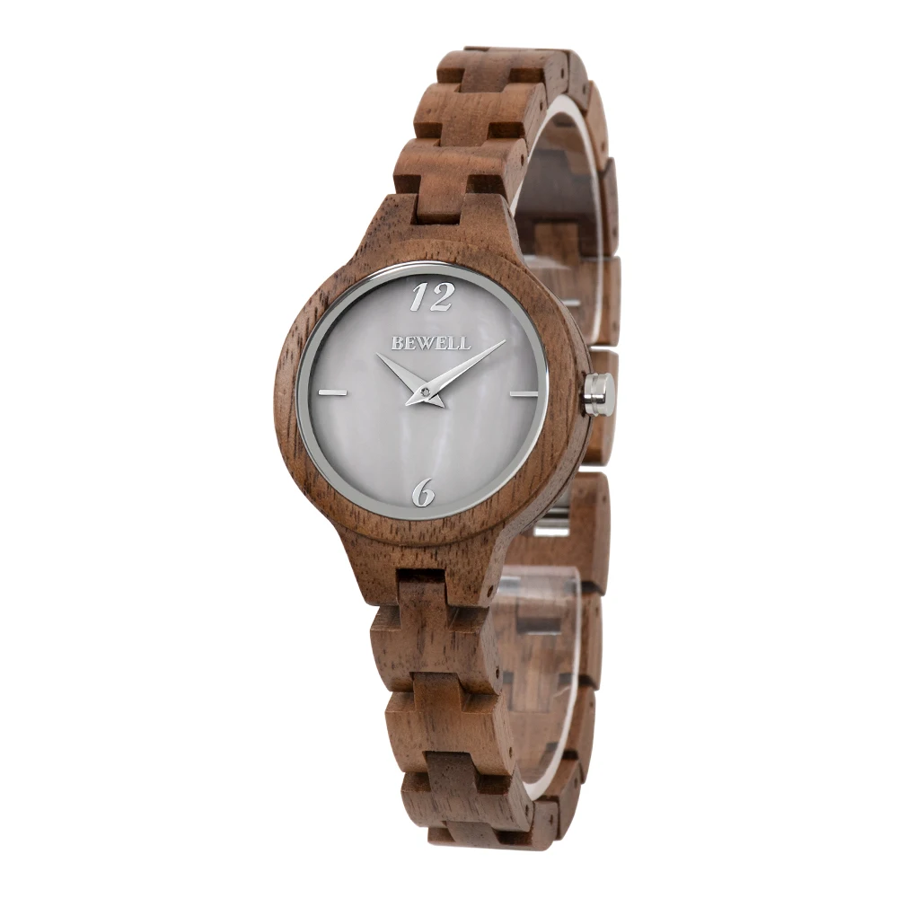 

Fashion Custom Logo Bamboo Wood Watch for Woman Watch Mother's Day Gift