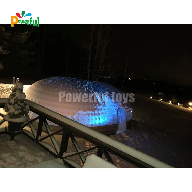 clear inflatable bubble dome cover,inflatable swimming pool dome  tent for Winter
