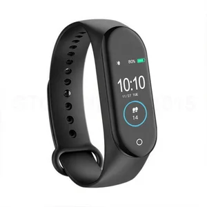 2019 BK  New Fashion  Russian English Spanish  Mi Band 4 smart band m4 With Color Screen Smart Sport Bracelet