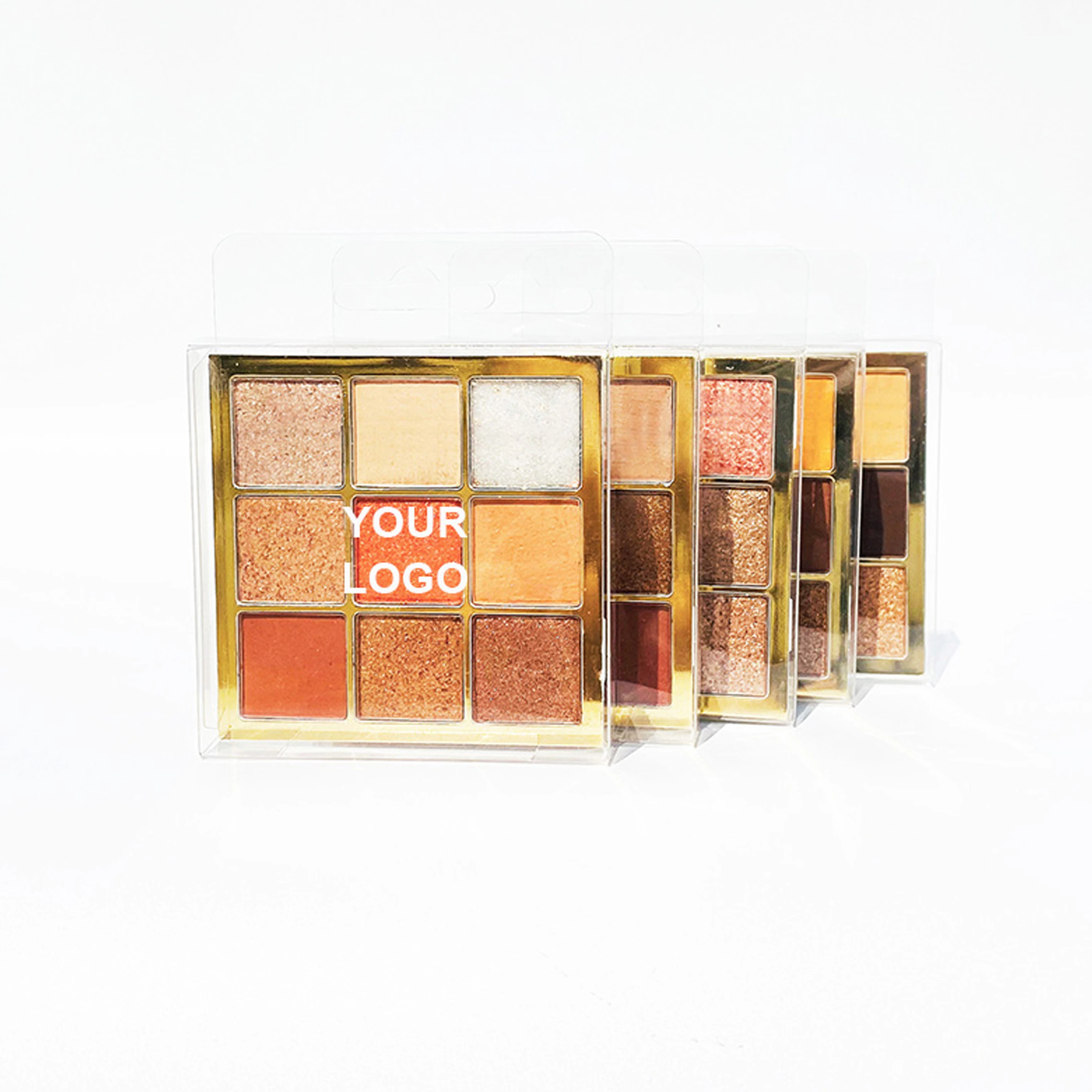 

Magnetic Eyeshadow Packaging Makeup Plastic Palette Wholesale, 9 colors
