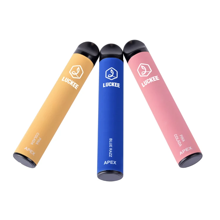 

OEM/ODM 1500 Puffs Fruit Disposable smoke pipe E-cigarette 0-5% Salt Nic Vape, White,black,purple etc