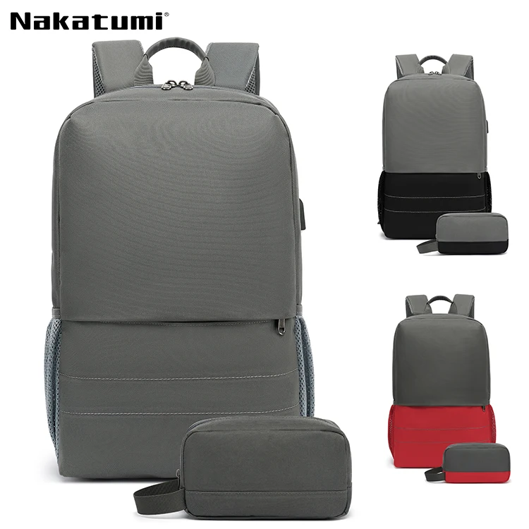 

Nakatumi Laptop Backpacks Polyester Mens Waterproof Laptop Backpack Waterproof Computer Laptop Backpack