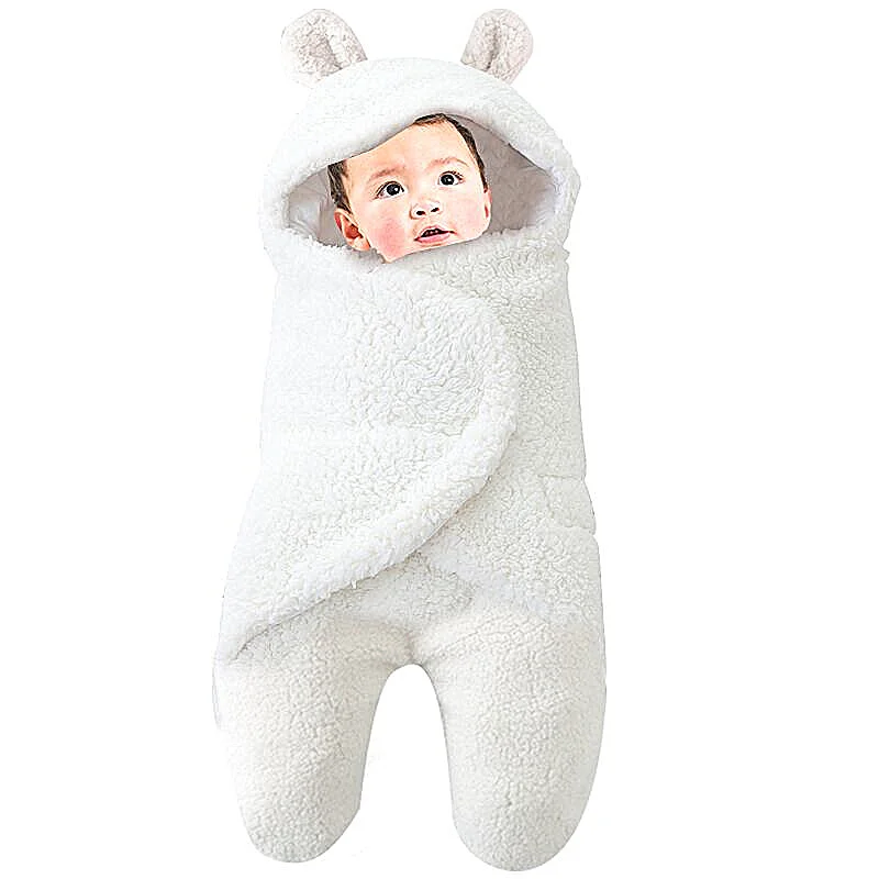 

Multi-color Chinese Factory White Wearable Blanket ECO Winter Organic 100% Cotton New Born Baby Sleeping Bag for Winter