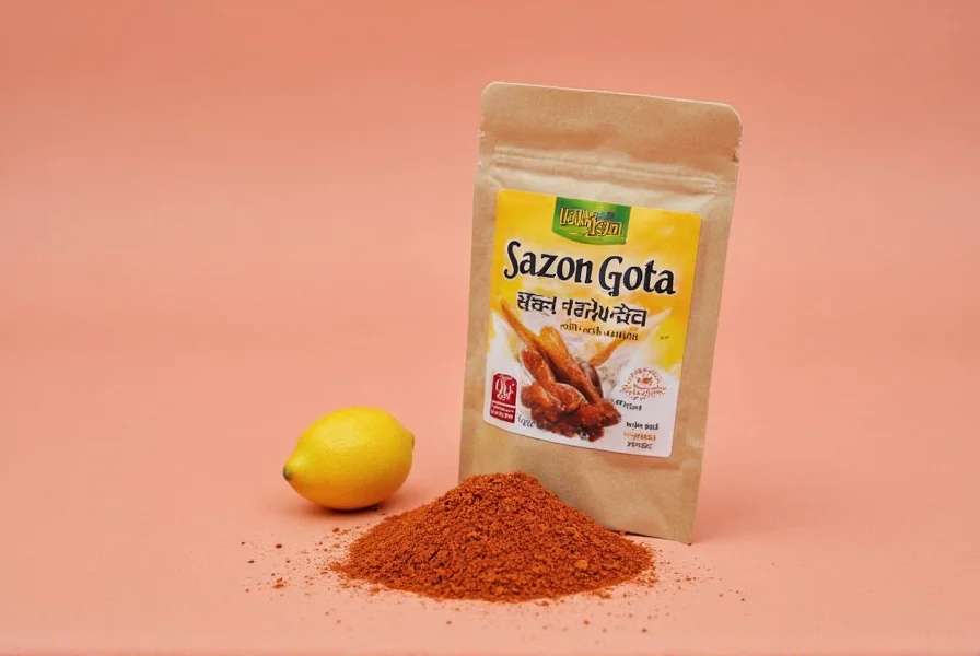 Sazon Gota on Pantry Shelf