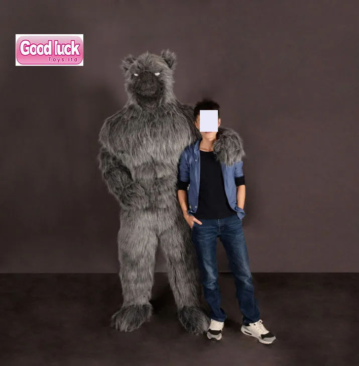 

Fun toys inflatable realistic wolf mascot costume walking animal costumes inflatable wolf