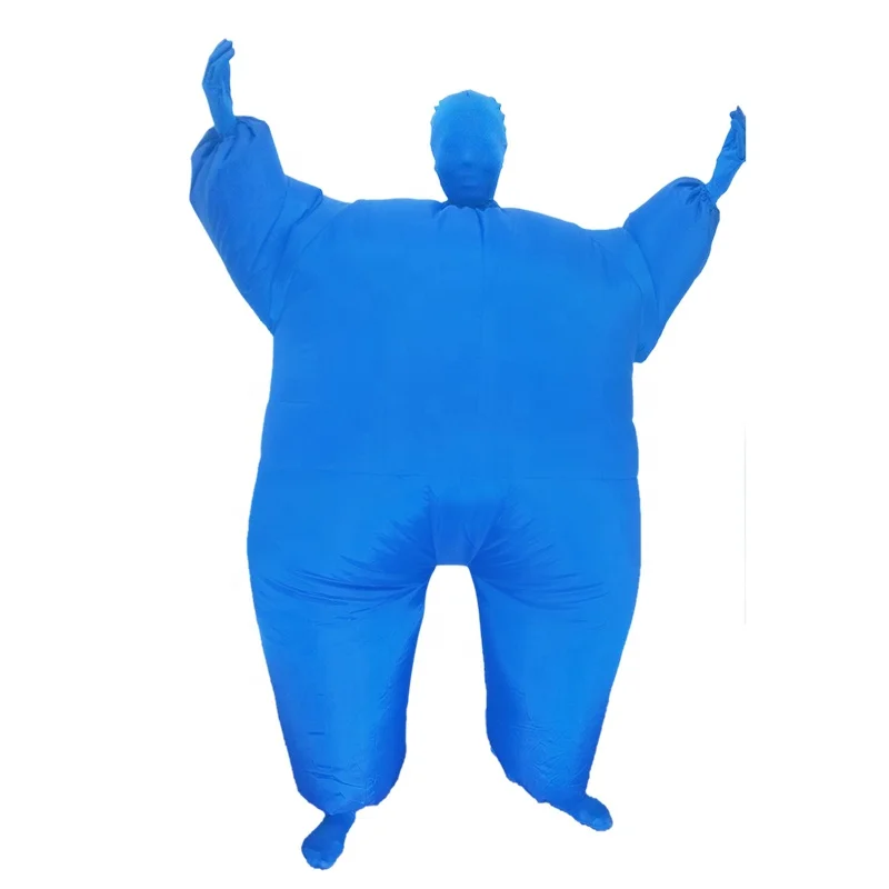 10 Difference Colors One Piece Inflatable Fat Suit For Halloween Adult 