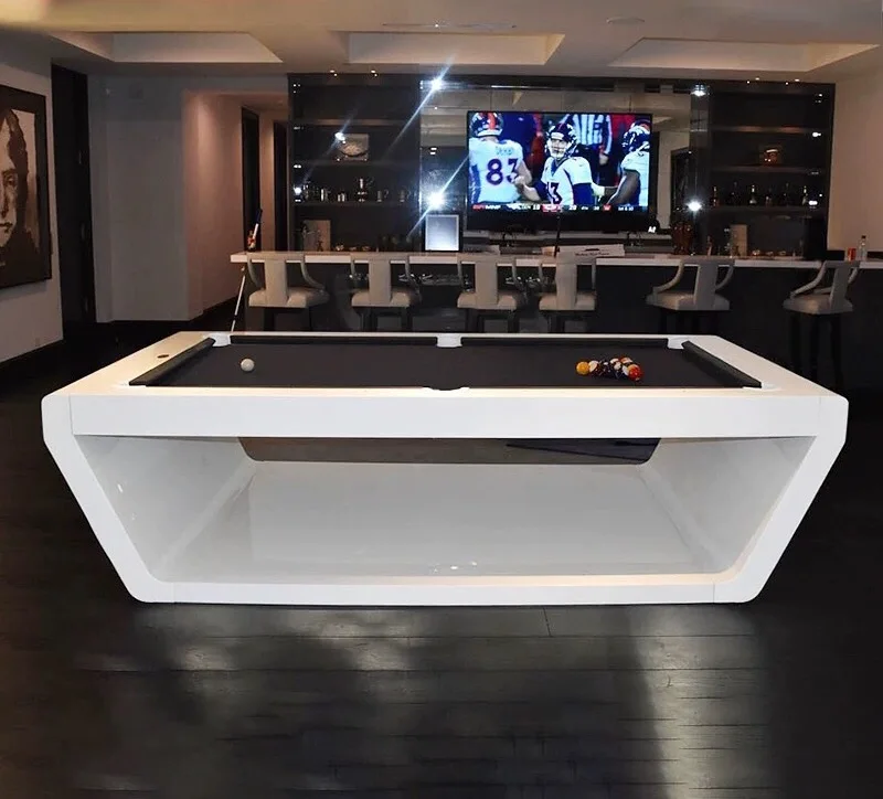

Elegent cushion rubber pool table drop pockets billiard table