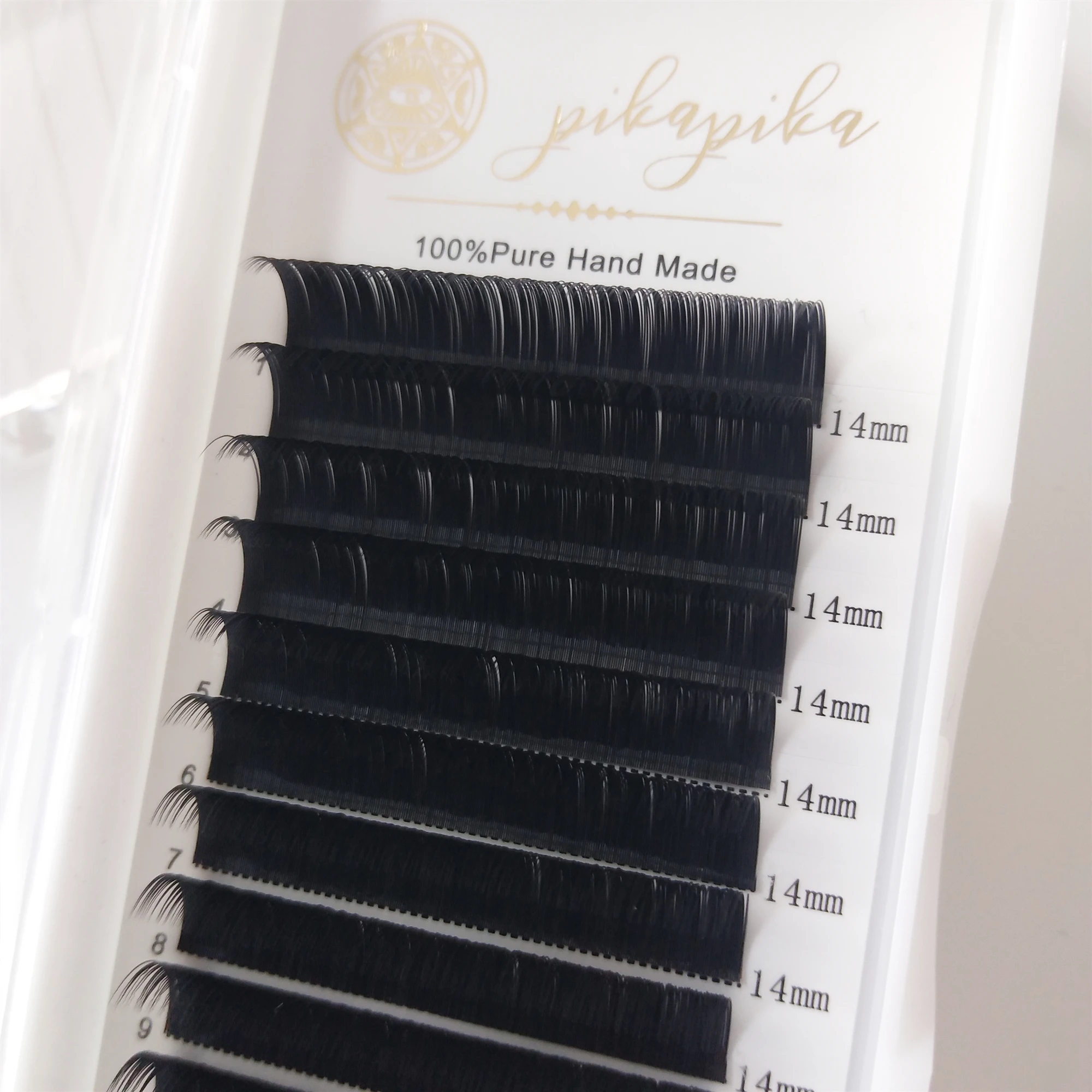 

Best lash Hot Sale Lash Individual Eyelash Extensions mixed length easy fan 0.03 0.05 0.07 volume lash extension, Natural black