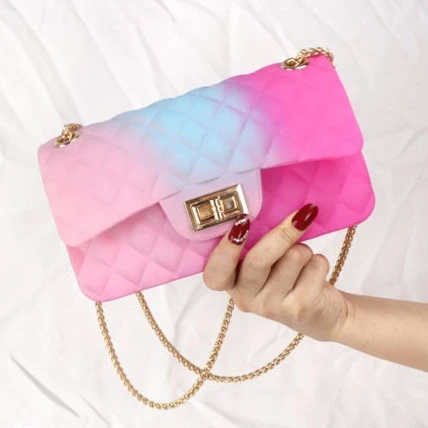 

2021 Chain Jelly Bags Women Handbags Ladies Jelly Purse Women Hand Bags Ladies Purses And Handbags