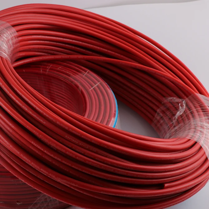 5 方形 600v 红色高温电力电缆