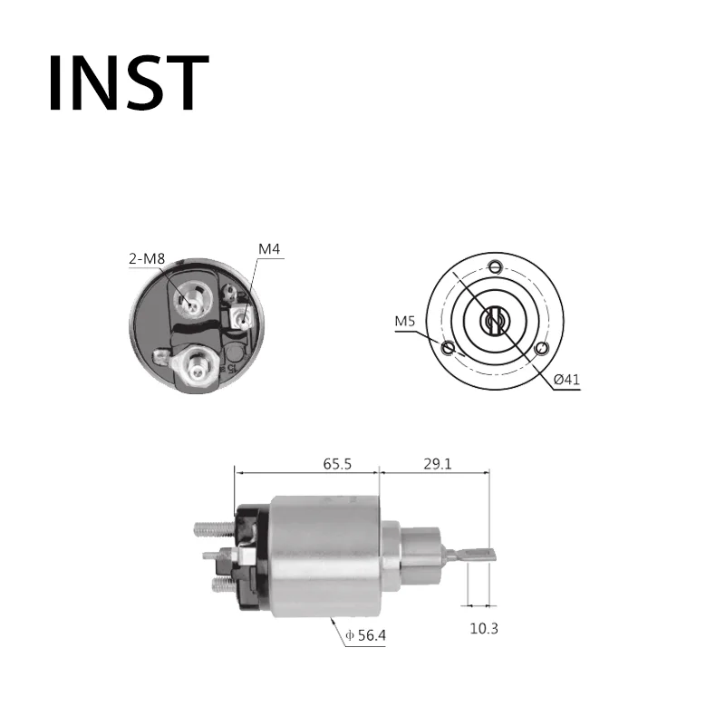 

AUTO STARTER SOLENOID FOR 12V 1.7KW 0331303020 0331303022 0331303108 0331303520 137826 CBSB605 12V 95572907 E3604 E3690 AME0326