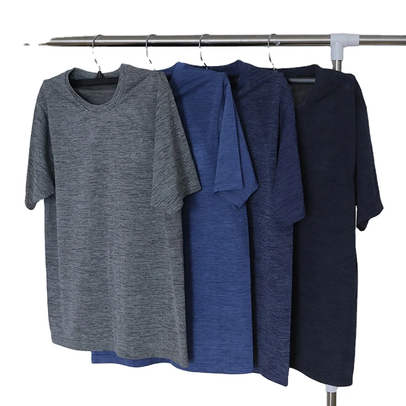 

2021 Summer Fashionable Man Breathable Sweat-absorbent Gym Athletic Shirts