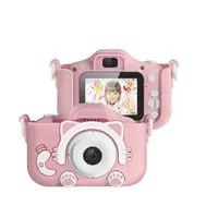 

Dual Lens 2000W Pixels Mini Cute Cartoon Kids Children HD Camera With Games Toy For UK Russia Australia Amazon