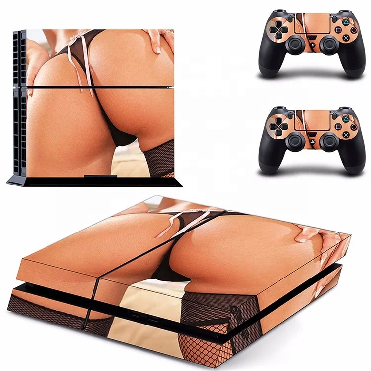 

Skin Vinyl Decal Sticker Cover Console Controller For Playstation 4 PS4 New 2020, Black