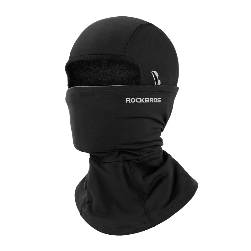 

ROCKBROS Winter Skiing Balaclava Cycling Bandana Breathable Face Mask Motorcycle Neck Gaiter Face Cover Ski Masks Equipment, Black